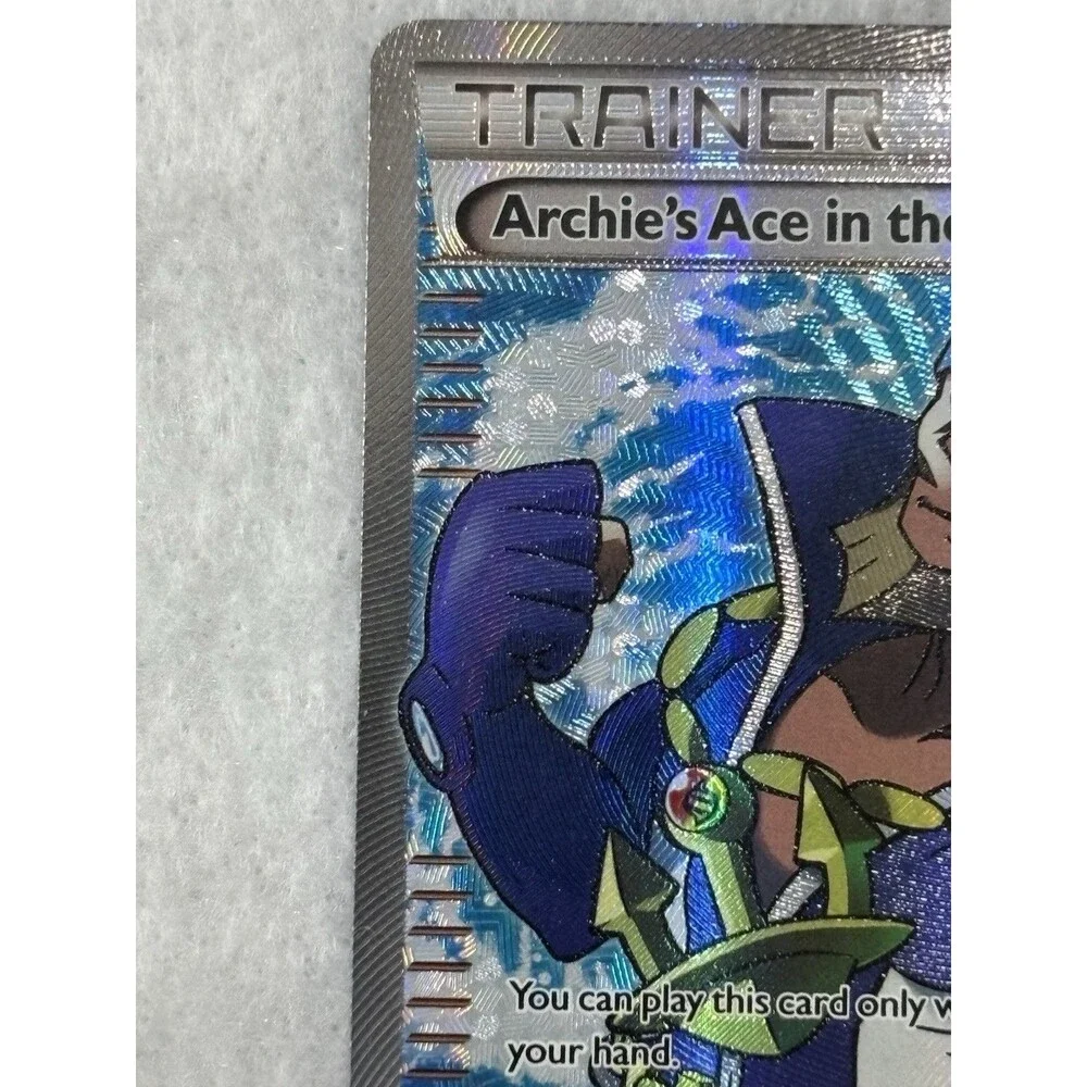 Pokemon Full Art Trainer Lot Teammates 160/160 & Archie’s Ace 157/160 Holo